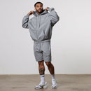 Vanquish Essential Steel Grey Oversized Heavyweight Hoodie 2枚目の画像