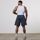 Vanquish Essential Denim Blue Oversized Heavyweight Shorts 3枚目の画像