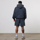Vanquish Essential Denim Blue Oversized Heavyweight Hoodie 2枚目の画像