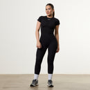 Enhance V2 Black Cap Sleeve T-shirt 4枚目の画像