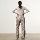 LADIES CAMO PETITE STRAIGHT LEG SWEATPANTS 5枚目の画像