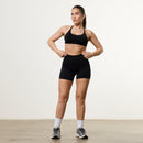 Vanquish Elevate V2 Black Seamless Scrunch Shorts 3枚目の画像