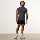 Vanquish Ultra Soft Denim Blue Slim Fit T Shirt 3枚目の画像