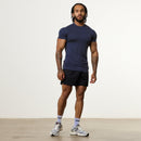 Vanquish Ultra Soft Navy Blue Slim Fit T Shirt 4枚目の画像