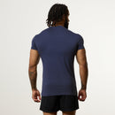 Vanquish Ultra Soft Navy Blue Slim Fit T Shirt 2枚目の画像