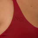 Vanquish Elevate V2 Scarlet Red Seamless Cross Back Minimal Bra 5枚目の画像