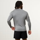 Vanquish Ultra Soft Steel Grey Long Sleeve Slim Fit T Shirt 2枚目の画像