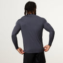 Vanquish Ultra Soft Denim Blue Long Sleeve Slim Fit T Shirt 4枚目の画像