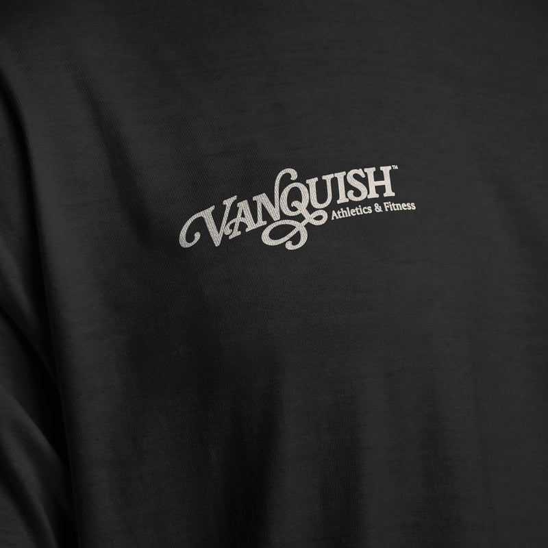 Vanquish Revolve Clubhouse Black Oversized T Shirt 3枚目の画像