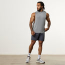 Vanquish Ultra Soft Steel Grey Oversized Sleeveless T Shirt 3枚目の画像