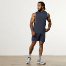 Vanquish Ultra Soft Navy Blue Oversized Sleeveless T Shirt 4枚目の画像