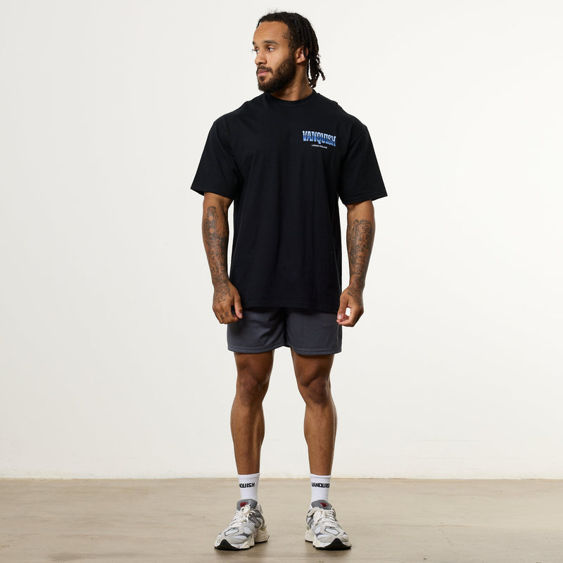 Vanquish Revolve Chrome Black Oversized T Shirt 4枚目の画像