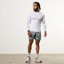 Vanquish Ultra Soft White Long Sleeve Slim Fit T Shirt 3枚目の画像