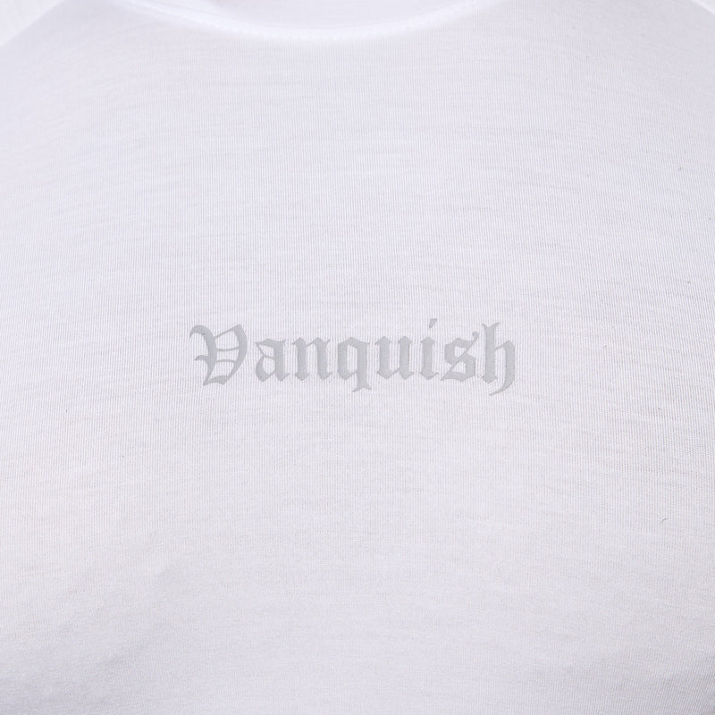 Vanquish Ultra Soft White Long Sleeve Slim Fit T Shirt 4枚目の画像