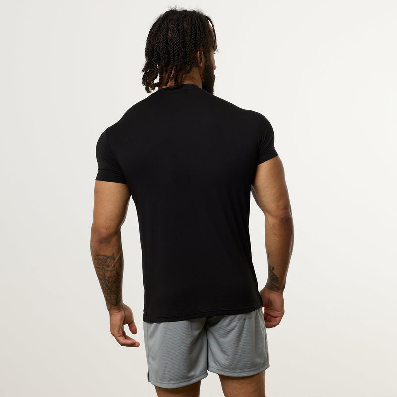 Vanquish Ultra Soft Black Slim Fit T Shirt 5枚目の画像