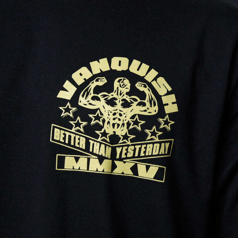 Vanquish Revolve Triumph Black Oversized T Shirt 3枚目の画像