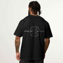 Vanquish Revolve Clubhouse Black Oversized T Shirt 4枚目の画像