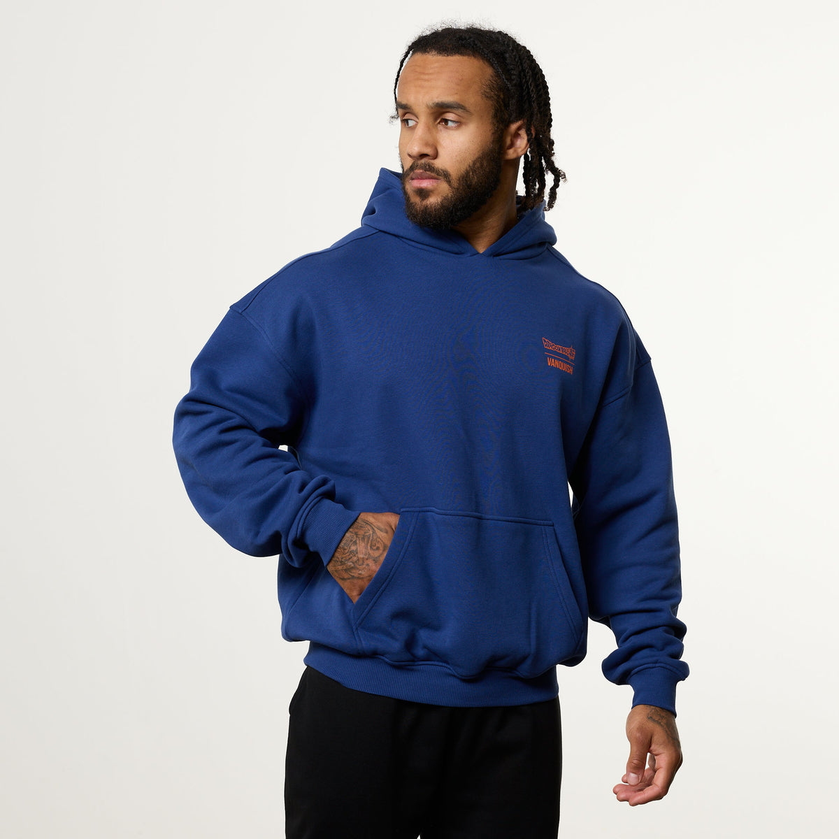 VANQUISH FITNESS DBSモデル 悟空 ネイビー パーカー