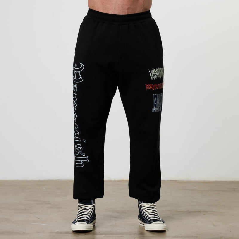 Vanquish Olympus Black Oversized Sweatpants 2枚目の画像