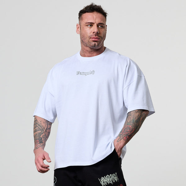 Vanquish Olympus White Heavyweight Oversized Boxy T Shirt 1枚目の画像