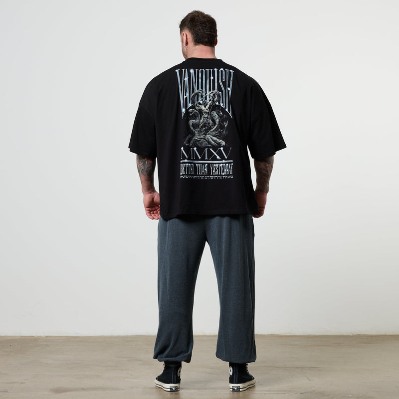 Vanquish Olympus Black Hercules Oversized Boxy T Shirt 4枚目の画像