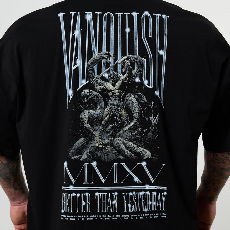 Vanquish Olympus Black Hercules Oversized Boxy T Shirt 5枚目の画像