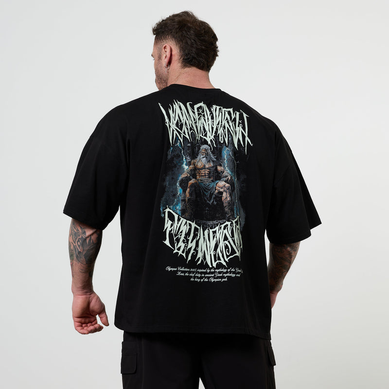 Vanquish Olympus Black Zeus Oversized Boxy T Shirt 5枚目の画像