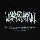 Vanquish Olympus Black Zeus Oversized Boxy T Shirt 7枚目の画像