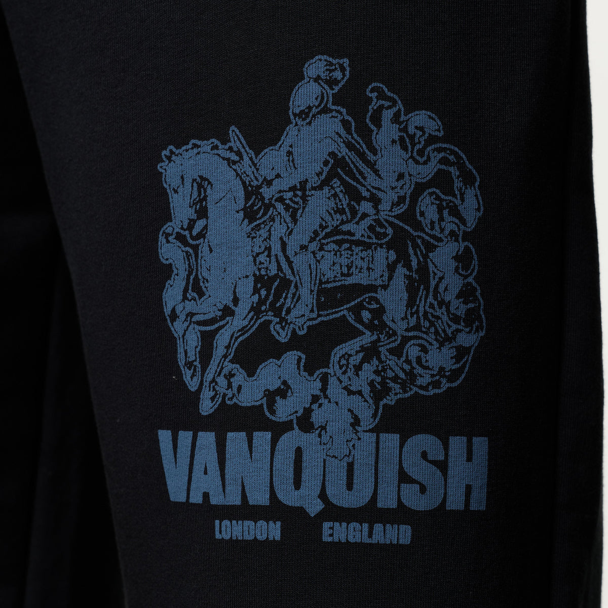 CAMELOT BLACK STRAIGHT LEG SWEATPANTS 3枚目の画像