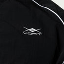 WOMENS NYLON BLACK TRACK JACKET 3枚目の画像