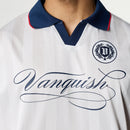 VANQUISH WHITE OVERSIZED BOXY FOOTBALL JERSEY 3枚目の画像