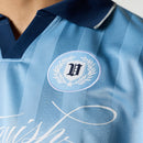VANQUISH BLUE OVERSIZED BOXY FOOTBALL JERSEY 4枚目の画像