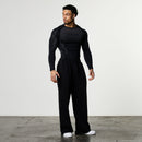 TRIBAL COMPRESSION BLACK LONG SLEEVE T SHIRT 5枚目の画像