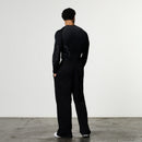 TRIBAL COMPRESSION BLACK LONG SLEEVE T SHIRT 6枚目の画像