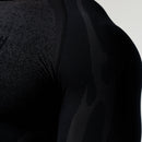 TRIBAL COMPRESSION BLACK LONG SLEEVE T SHIRT 3枚目の画像