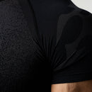 TRIBAL COMPRESSION BLACK SHORT SLEEVE T SHIRT 4枚目の画像
