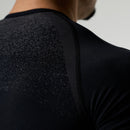 TRIBAL COMPRESSION BLACK SHORT SLEEVE T SHIRT 3枚目の画像