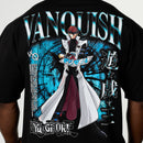 YU-GI-OH! KAIBA BLACK OVERSIZED T SHIRT 1枚目の画像