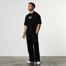 YU-GI-OH! YUGI BLACK OVERSIZED T SHIRT 5枚目の画像