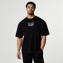 YU-GI-OH! DARK MAGICIAN BLACK OVERSIZED T SHIRT 3枚目の画像