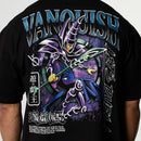 YU-GI-OH! DARK MAGICIAN BLACK OVERSIZED T SHIRT 1枚目の画像