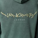 GRAFFITI WASHED SAGE ZIP HOODIE 4枚目の画像