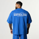 Vanquish Bodybuilding Cobalt Blue Oversized Boxy T Shirt 1枚目の画像