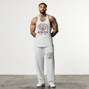 HERITAGE AND STRENGTH GREY STRAIGHT LEG SWEATPANTS 4枚目の画像