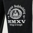 HERITAGE AND STRENGTH BLACK STRAIGHT LEG SWEATPANTS 3枚目の画像
