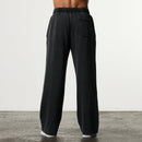 HERITAGE AND STRENGTH BLACK STRAIGHT LEG SWEATPANTS 2枚目の画像