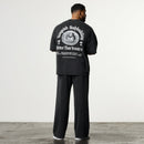 HERITAGE AND STRENGTH BLACK STRAIGHT LEG SWEATPANTS 5枚目の画像