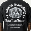 HERITAGE AND STRENGTH BLACK BOXY OVERSIZED T SHIRT 3枚目の画像