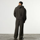 WAFFLE DARK KHAKI STRAIGHT LEG SWEATPANTS 5枚目の画像