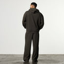 WAFFLE DARK KHAKI OVERSIZED HOODIE 5枚目の画像